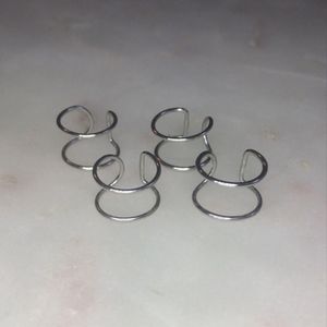 Urban Outfitters Delicate Silver Ear Cuffs - SOLD